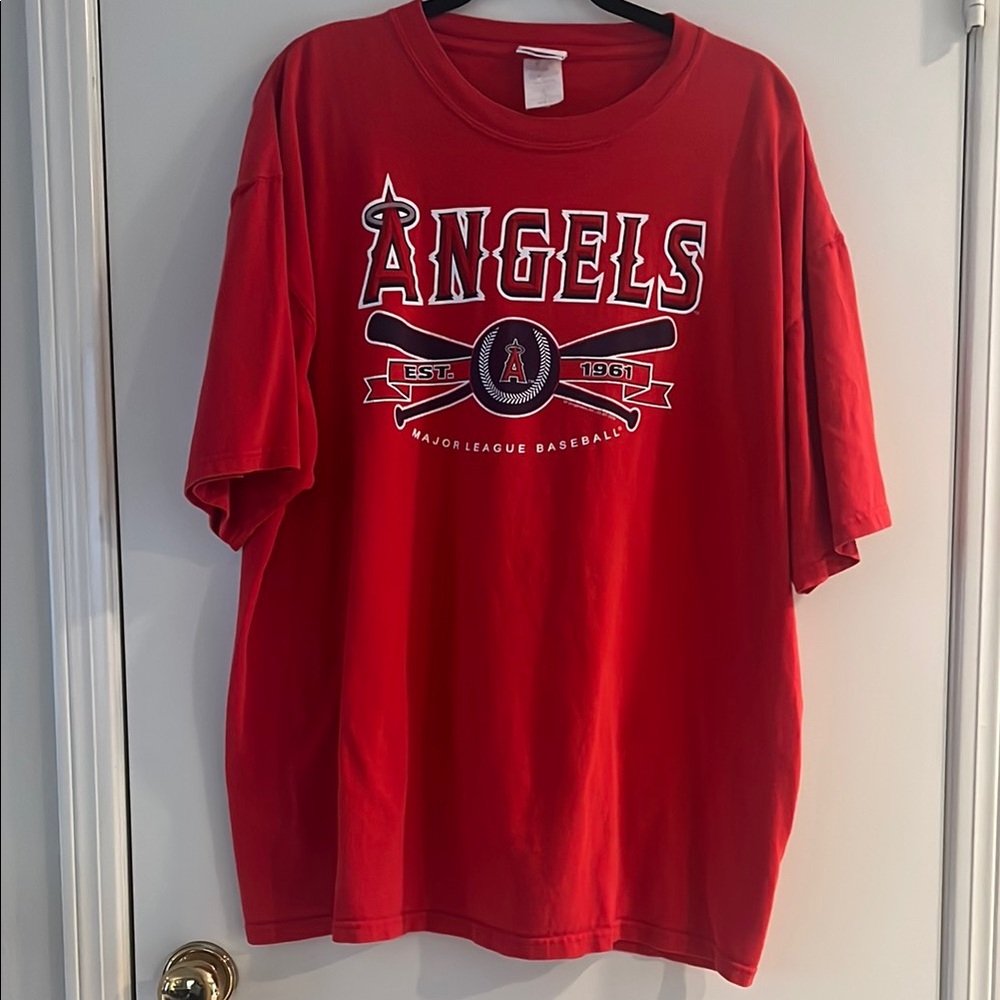 Los Angeles Angels Of Anaheim Vintage 2006 Men’s 100% Cotton T-Shirt